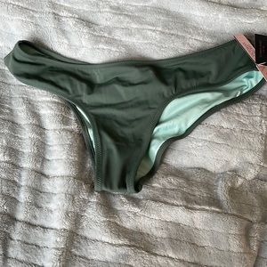 Victoria secret ruched bikini bottoms